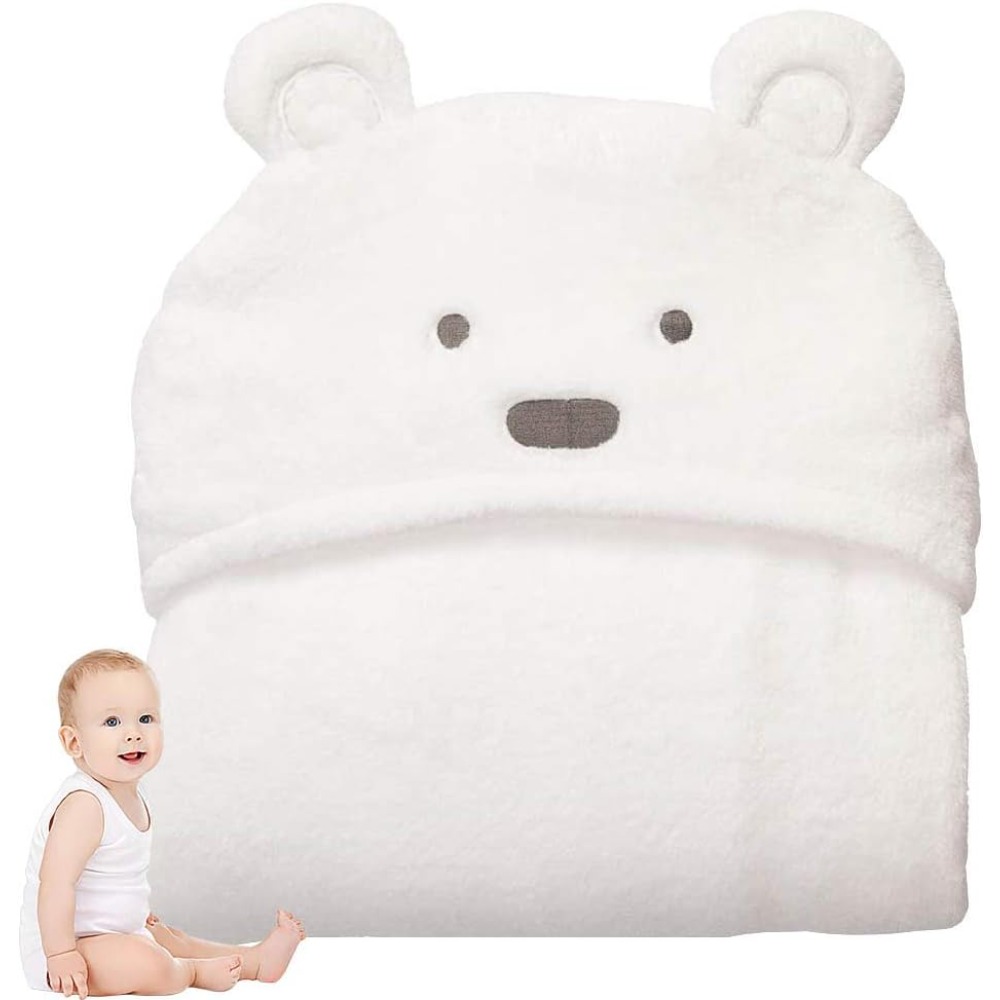 Baby Nursery Girl - Cute Bear Hooded Towel for Kids