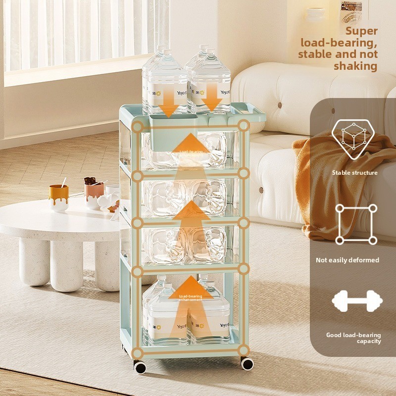 Baby Nursery Drawers - Movable Baby Storage Cart Multi Drawer