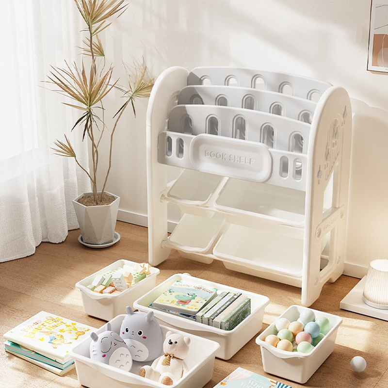Children's Toy Storage Rack Ho - Baby Nursery Bookcase ulasan dan harga