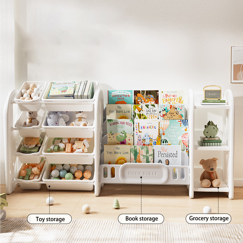 Children's Toy Storage Rack Ho - Baby Nursery Bookcase ulasan dan harga
