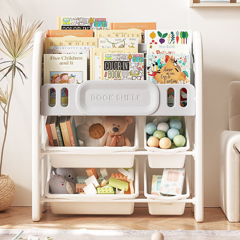 Children's Toy Storage Rack Ho - Baby Nursery Bookcase ulasan dan harga