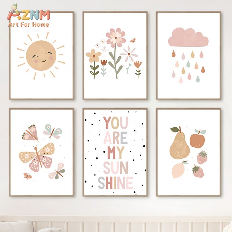 AZNM You Are My Sunshine Cute  - Baby Nursery You Are My Sunshine ulasan dan harga