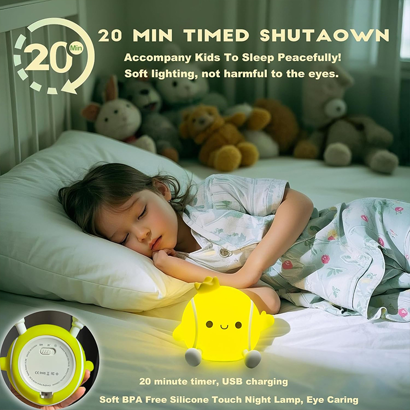Cute Tennis Night Light Silico - Baby Nursery Night Light ulasan dan harga
