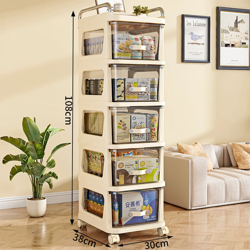 Multifunctional Snack Cart Mob - Baby Nursery Drawers ulasan dan harga