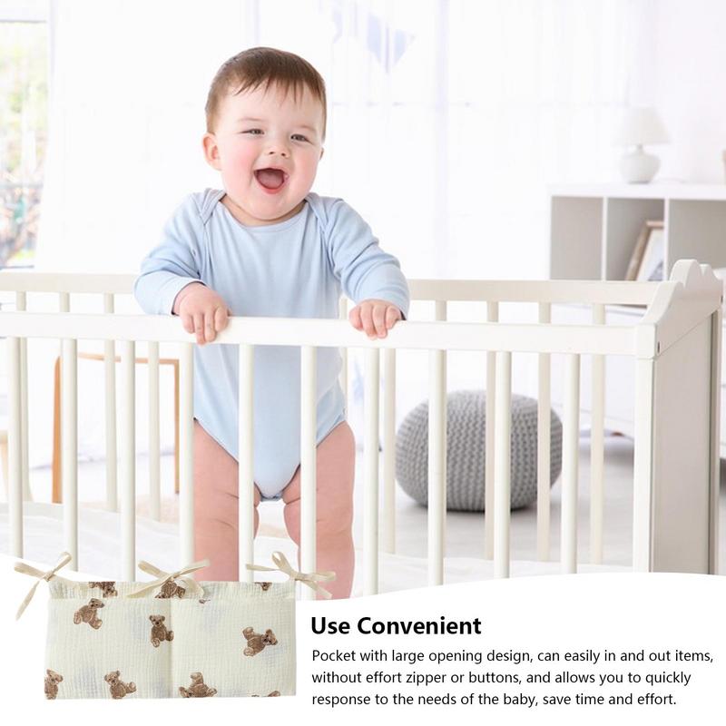 Baby Crib Organizer Cot Caddy  - Diaper Caddy Organizer ulasan dan harga