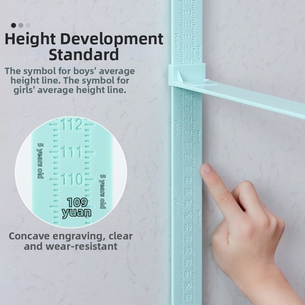 0-2M Height Ruler Sliding Meas - Growth Chart Ruler ulasan dan harga