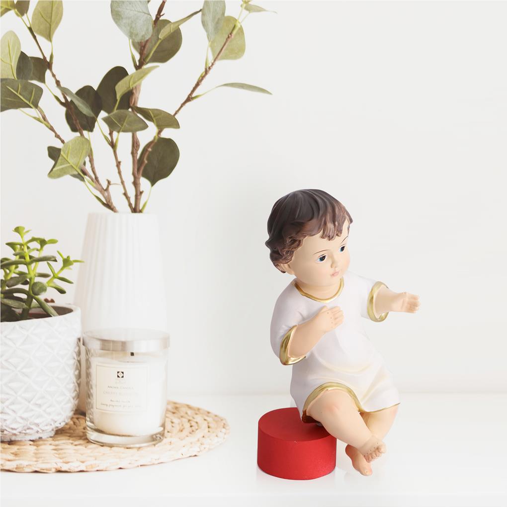 Resin Baby Ornament Nativity F - Baby Bookshelf Small ulasan dan harga