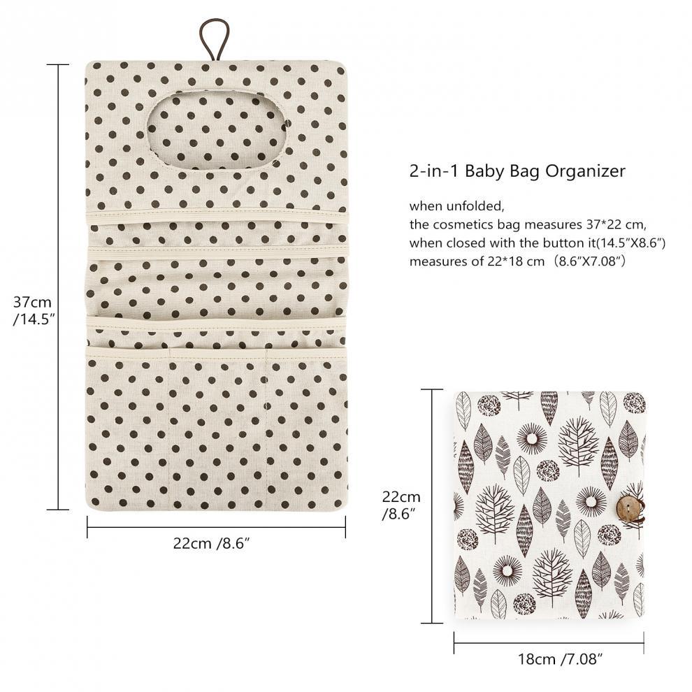 Waterproof Baby Diaper Storage - Diaper Caddy Organizer ulasan dan harga