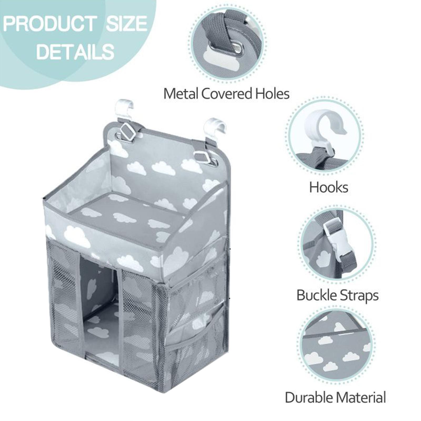 Crib Diaper Organizer Waterpro - Baby Nursery Storage ulasan dan harga