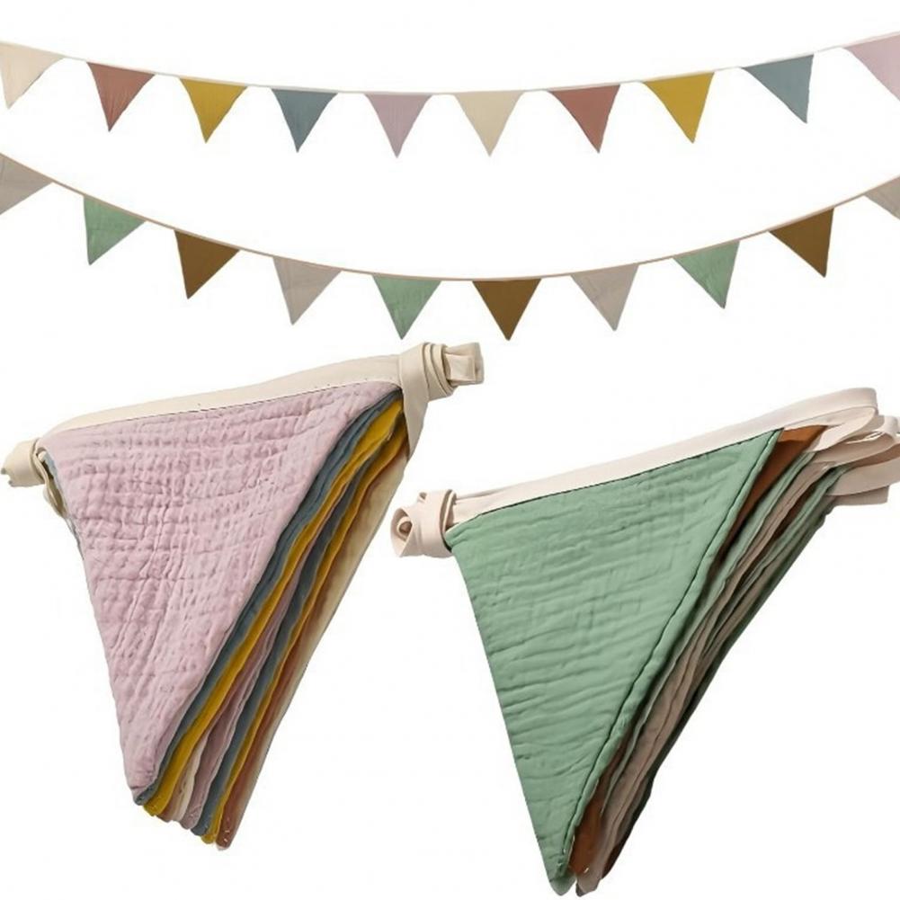 236cm Pennant Banner Bunting F - Baby Nursery Bunting ulasan dan harga