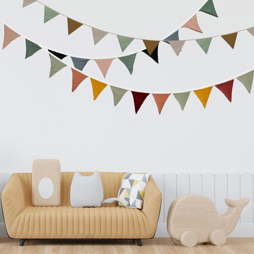 236cm Pennant Banner Bunting F - Baby Nursery Bunting ulasan dan harga