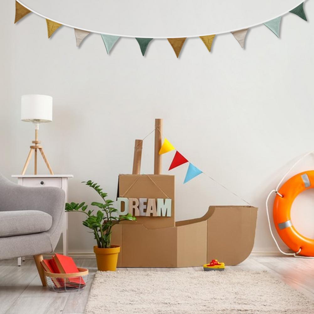 236cm Pennant Banner Bunting F - Baby Nursery Bunting ulasan dan harga