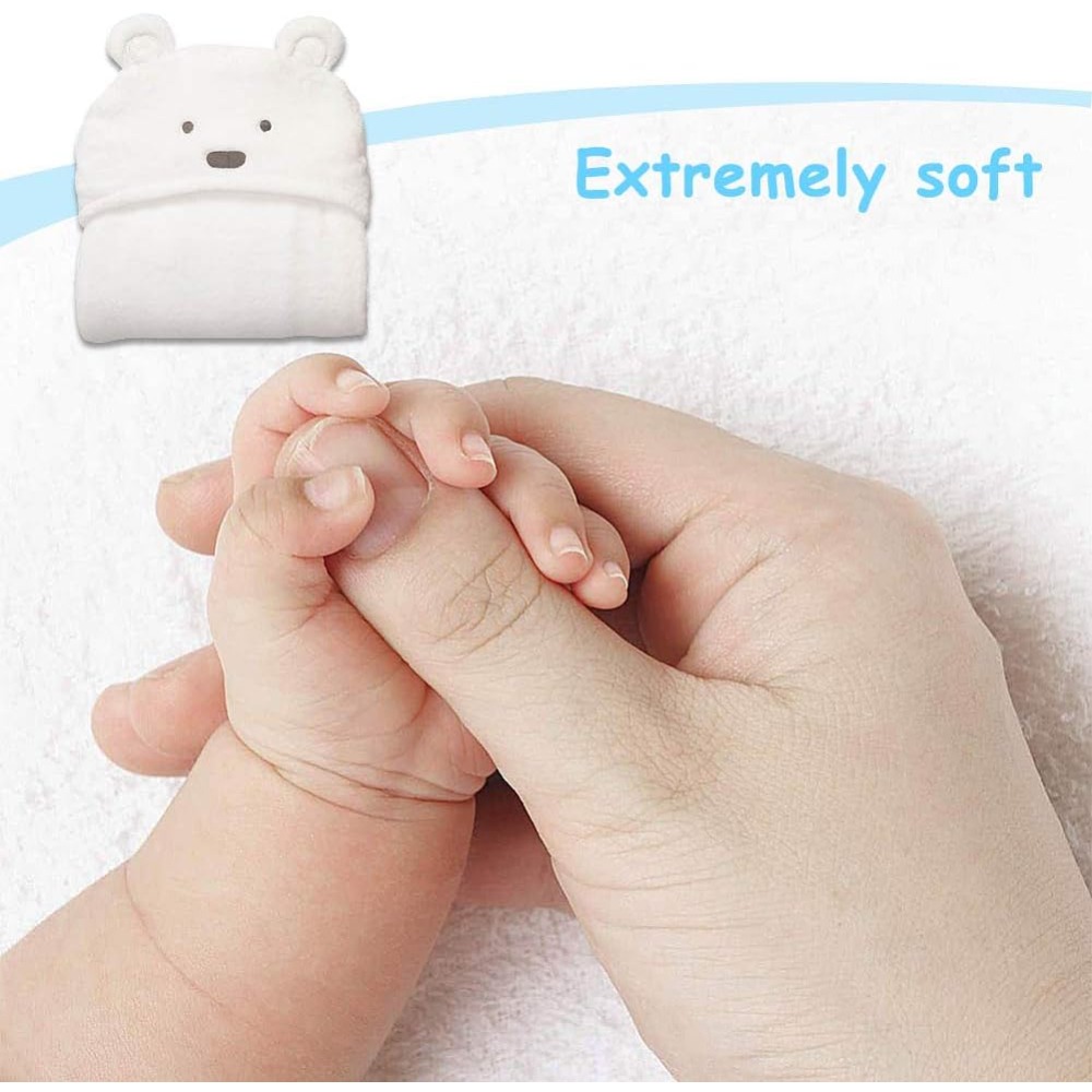 Cute Bear Hooded Towel for Kid - Baby Nursery Girl ulasan dan harga