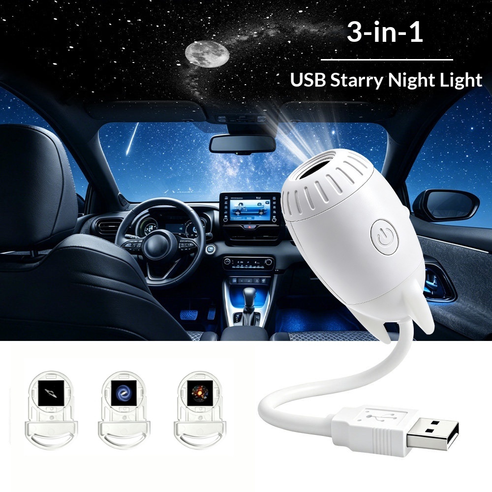 Star Light USB Mini Projector  - Night Light Projector Stars ulasan dan harga