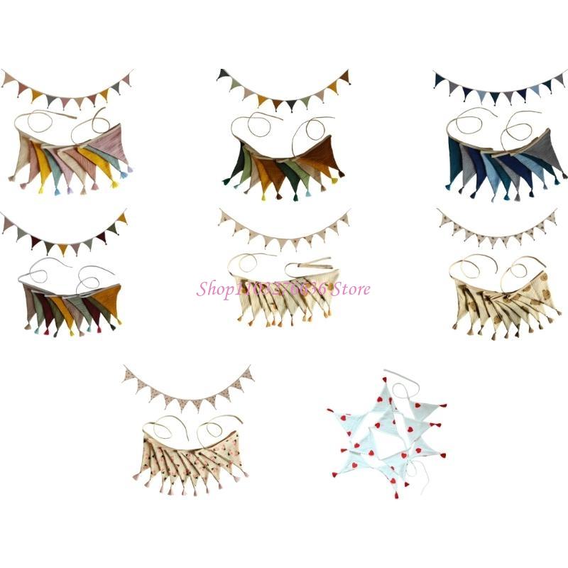 R6FD Soft Fabric Bunting Banne - Baby Nursery Bunting ulasan dan harga