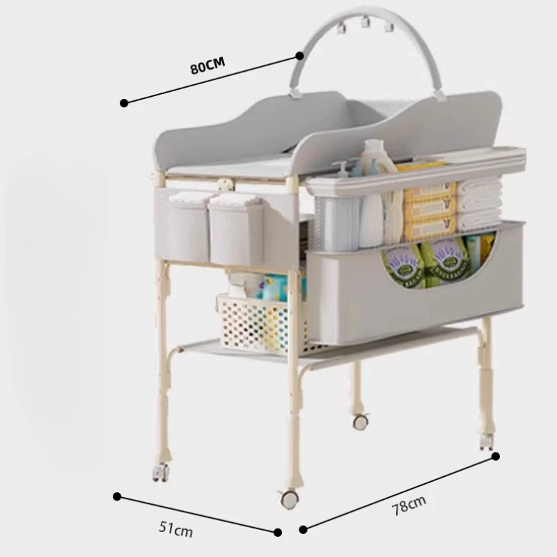 2 in 1 Baby Changing Table Cri - Baby Nursery Storage ulasan dan harga