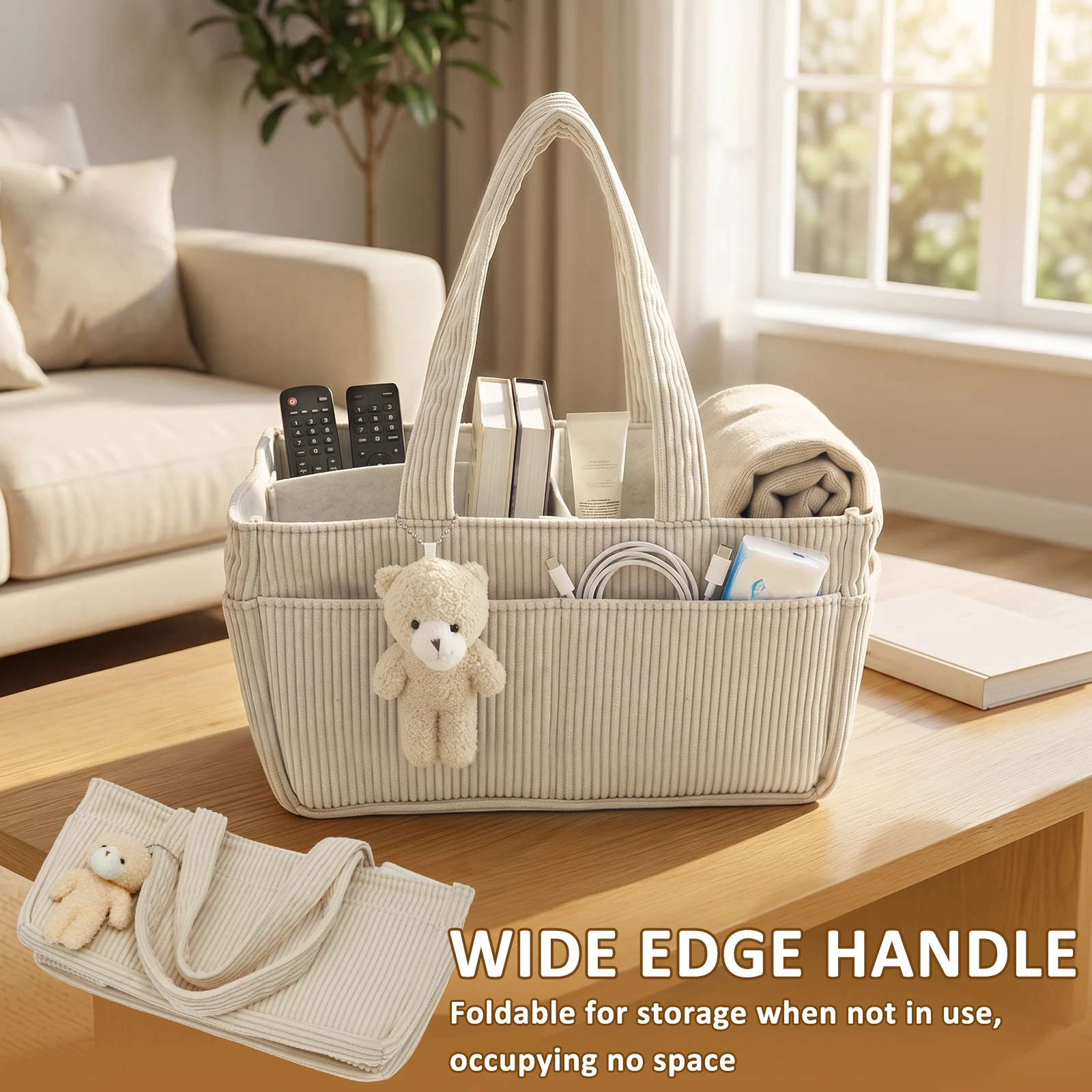 Travel Portable Mommy Bag Fold - Diaper Caddy Organizer ulasan dan harga