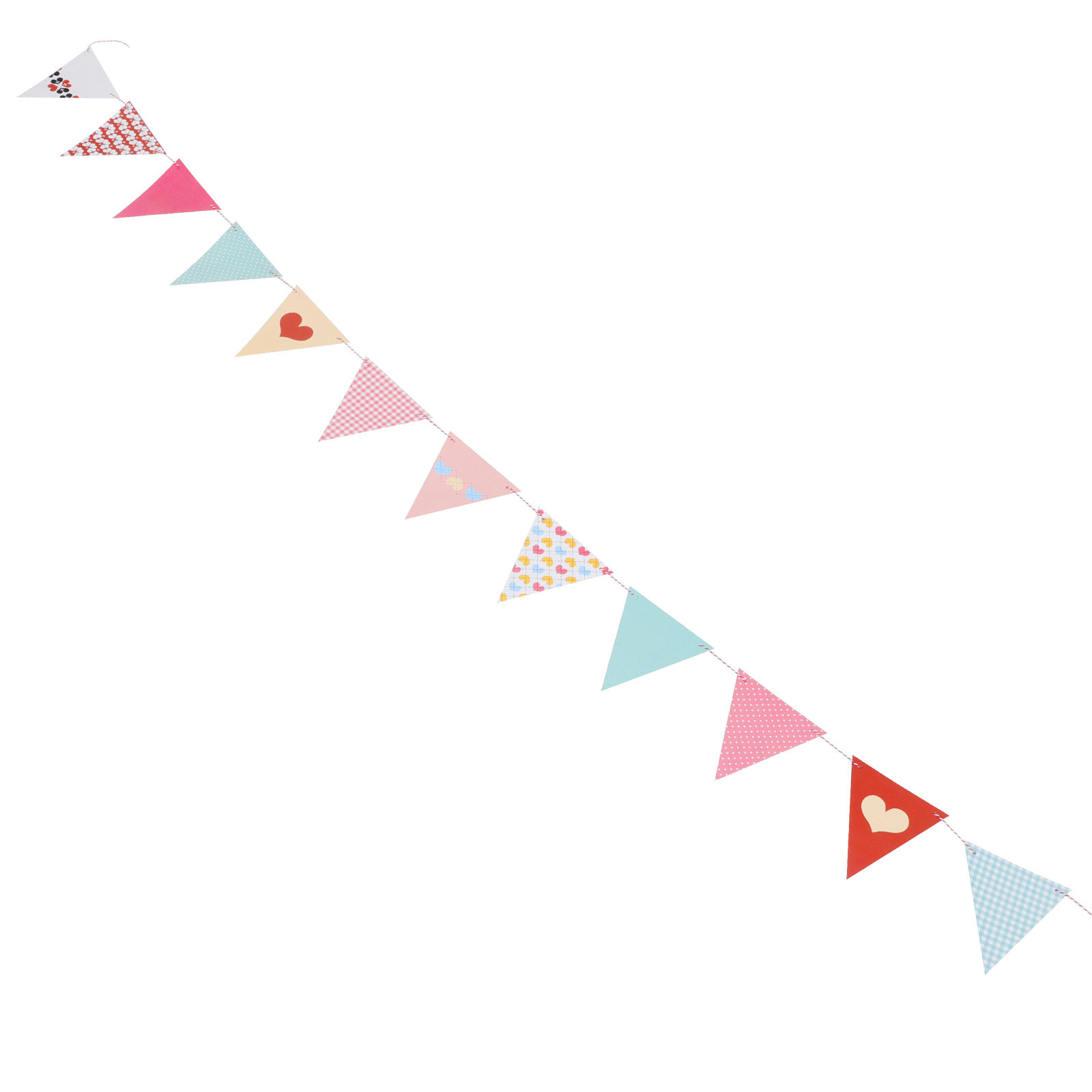 Triangle Paper Bunting Flags G - Baby Nursery Bunting ulasan dan harga