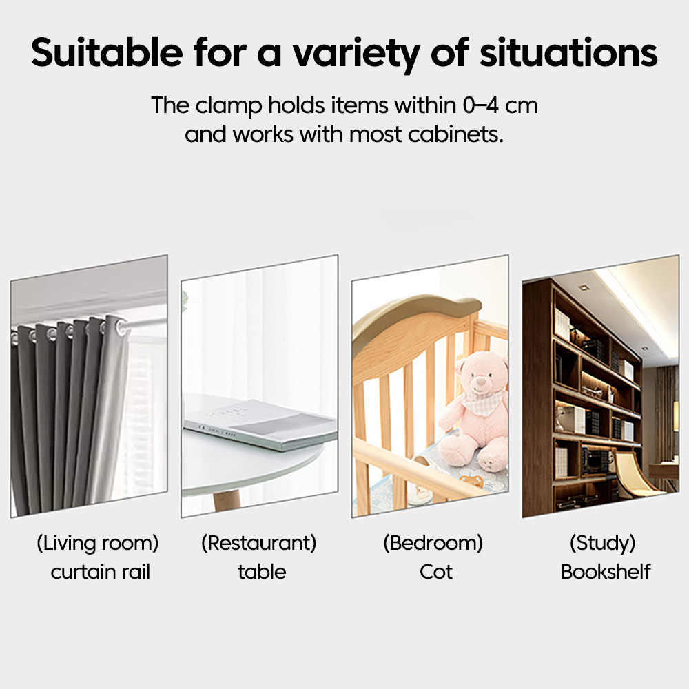 Protable Flexible Camera Clamp - Baby Nursery Bookcase ulasan dan harga