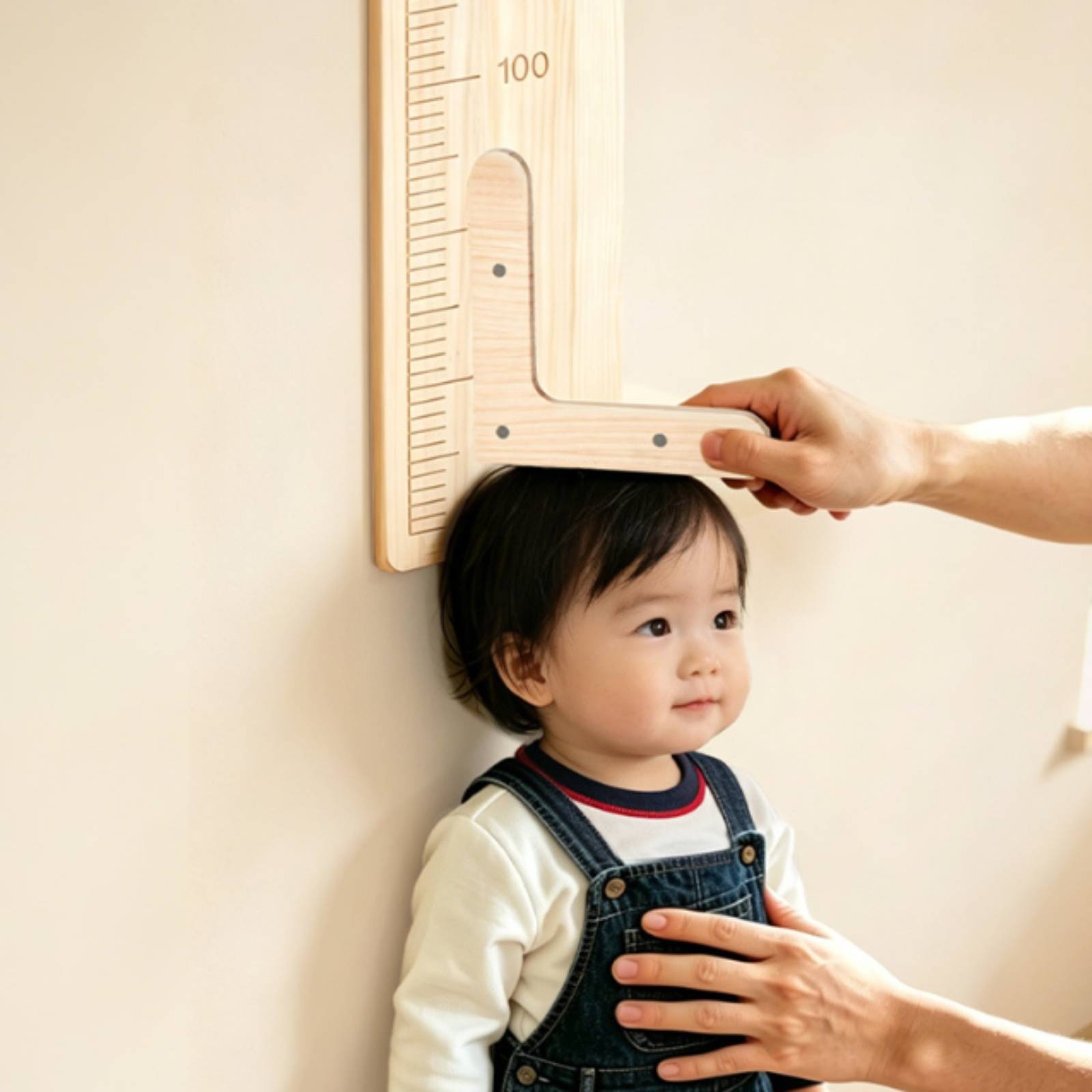 Wooden Growth Chart House-Shap - Growth Chart Ruler ulasan dan harga