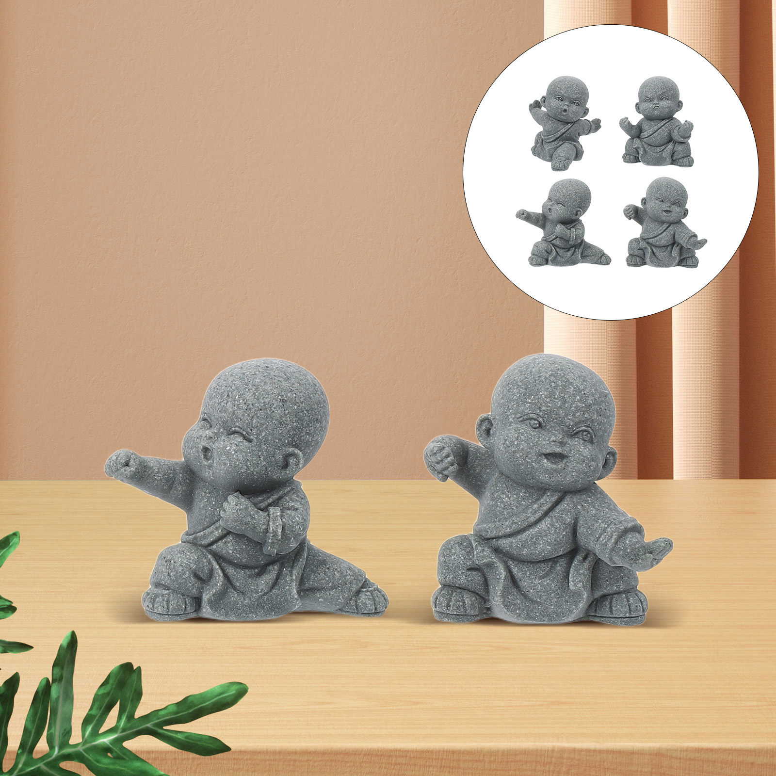 4Pcs Feng Shui Sandstone Baby  - Baby Bookshelf Small ulasan dan harga