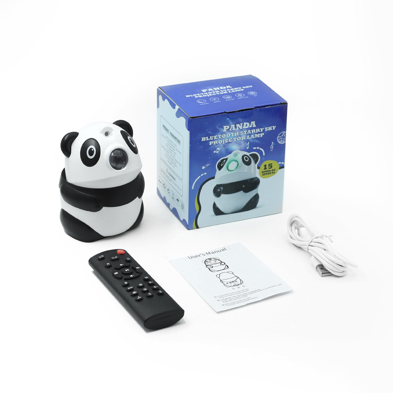 Panda Star Projector Light Blu - Night Light Projector Stars ulasan dan harga