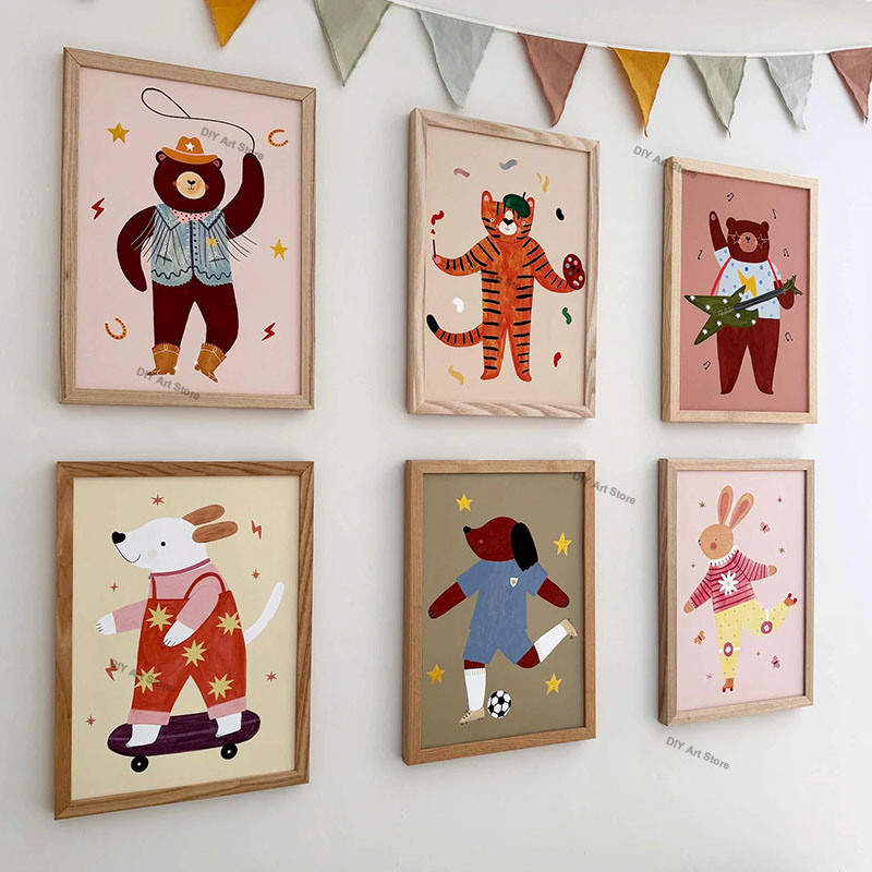 Funny Cartoon Animal Nursery W - Baby Nursery Needs ulasan dan harga