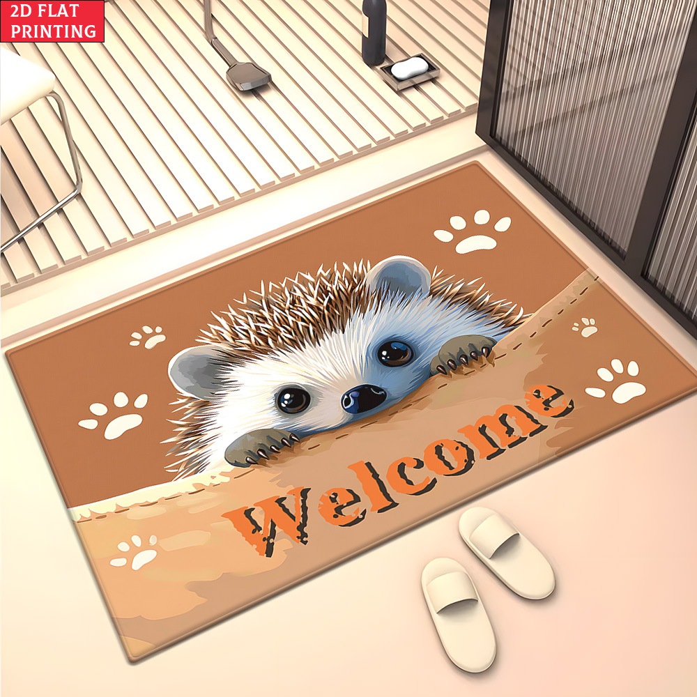 Safari Animals Doormat Elephan - Baby Nursery Jungle Rug ulasan dan harga