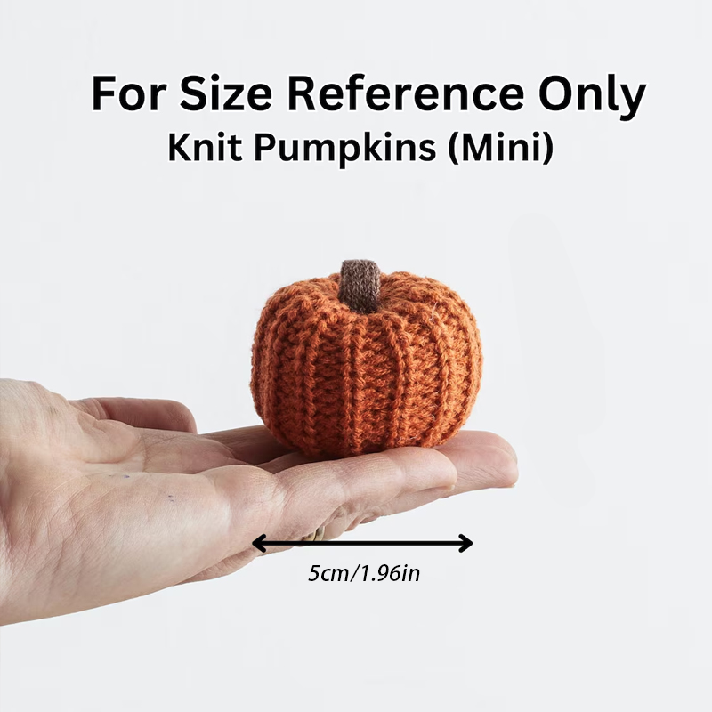 Knit Pumpkin Garland for Mante - Baby Nursery Bookcase ulasan dan harga