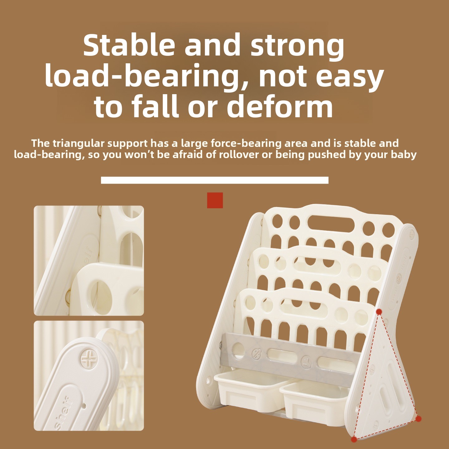 2-in-1 Kids Bookshelf Storage  - Baby Bookshelf Small ulasan dan harga