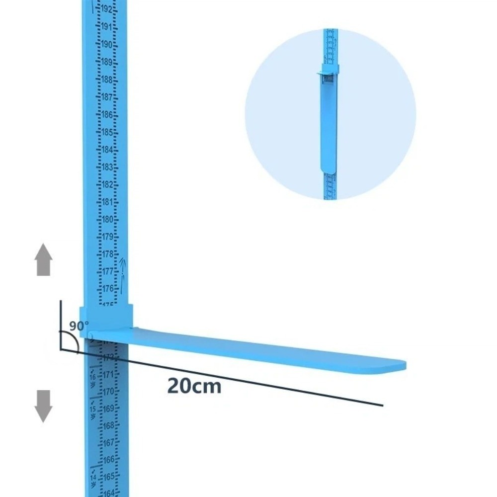 New 0-2M Height Ruler Wall Sti - Growth Chart Ruler ulasan dan harga