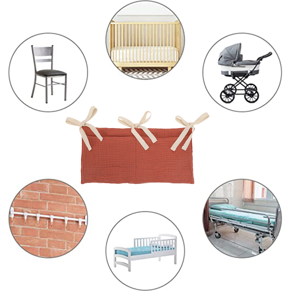 Baby Crib Organizer Cot Caddy  - Diaper Caddy Organizer ulasan dan harga