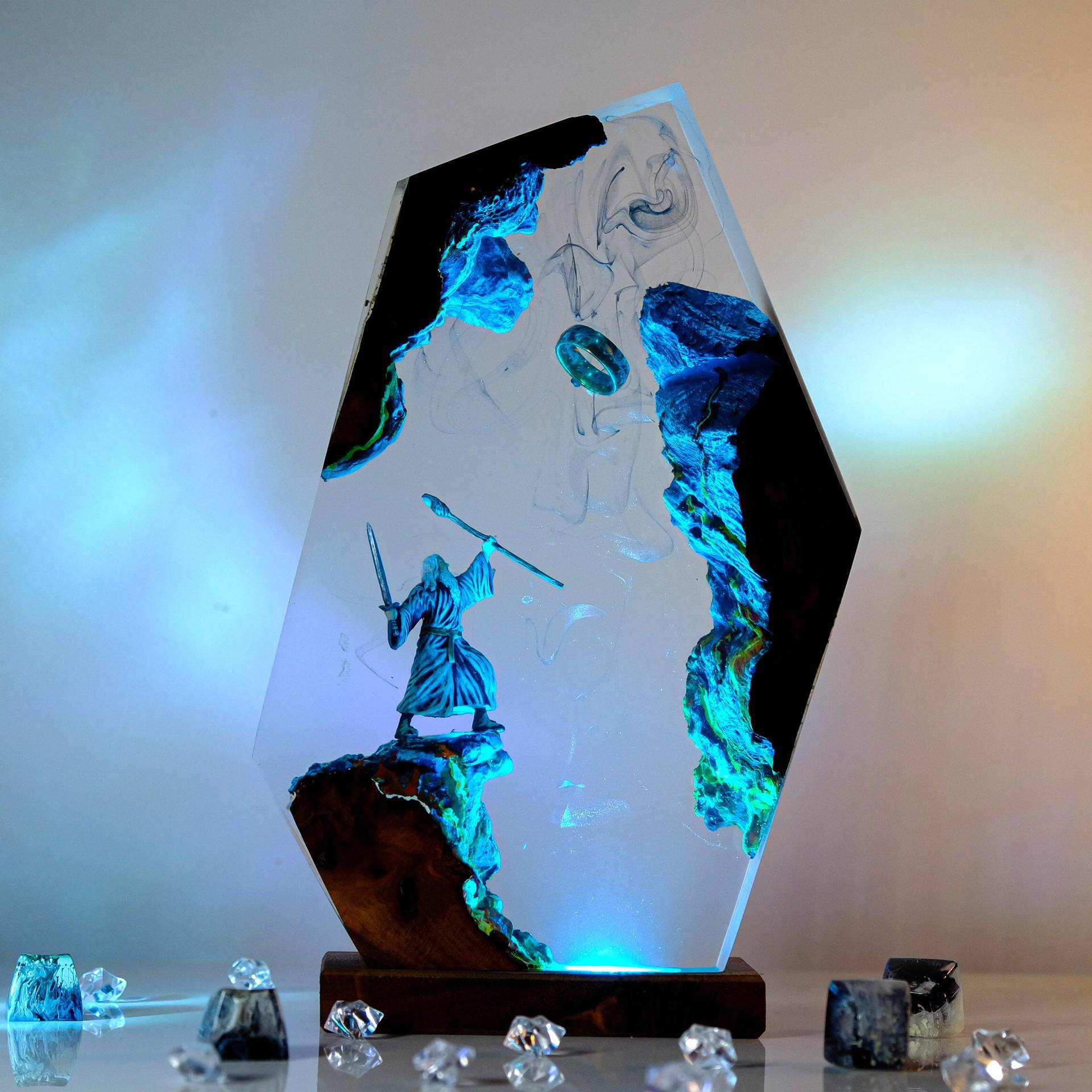 Movie Scence Figure Table Resi - Baby Nursery Night Light ulasan dan harga
