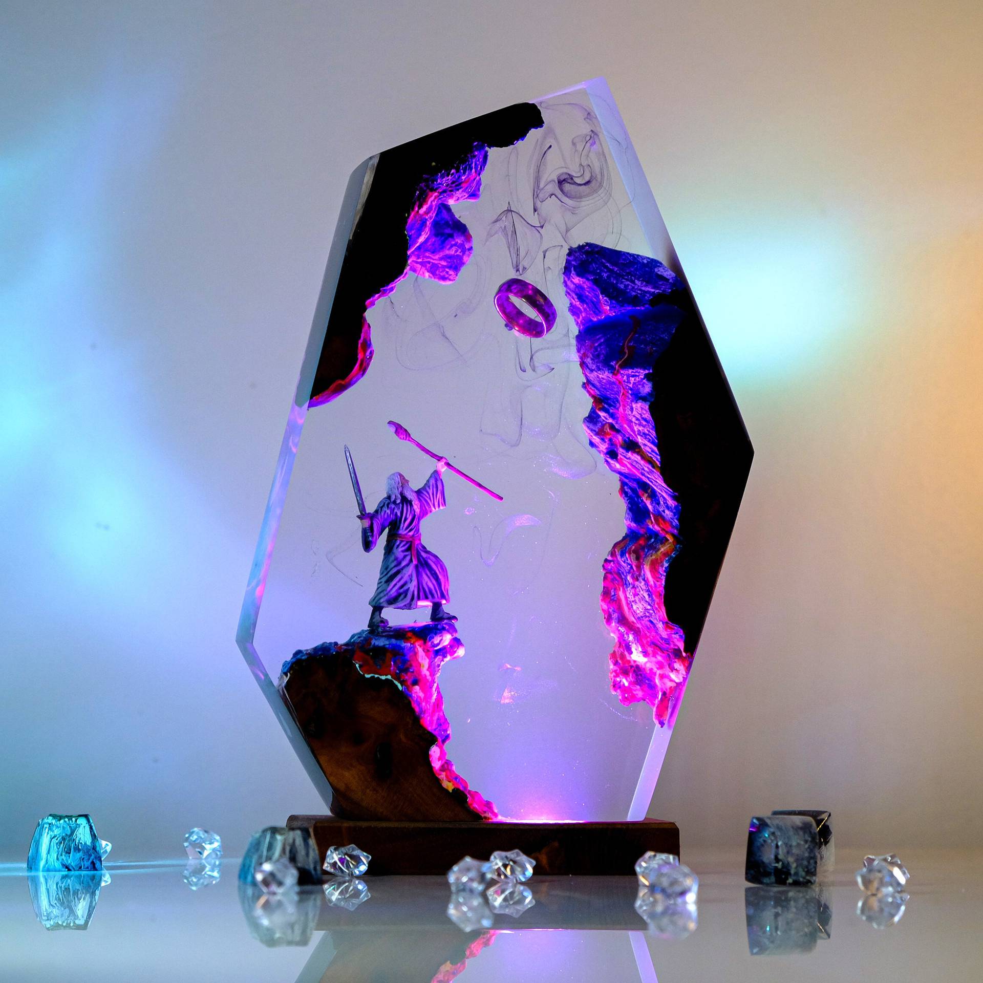 Movie Scence Figure Table Resi - Baby Nursery Night Light ulasan dan harga