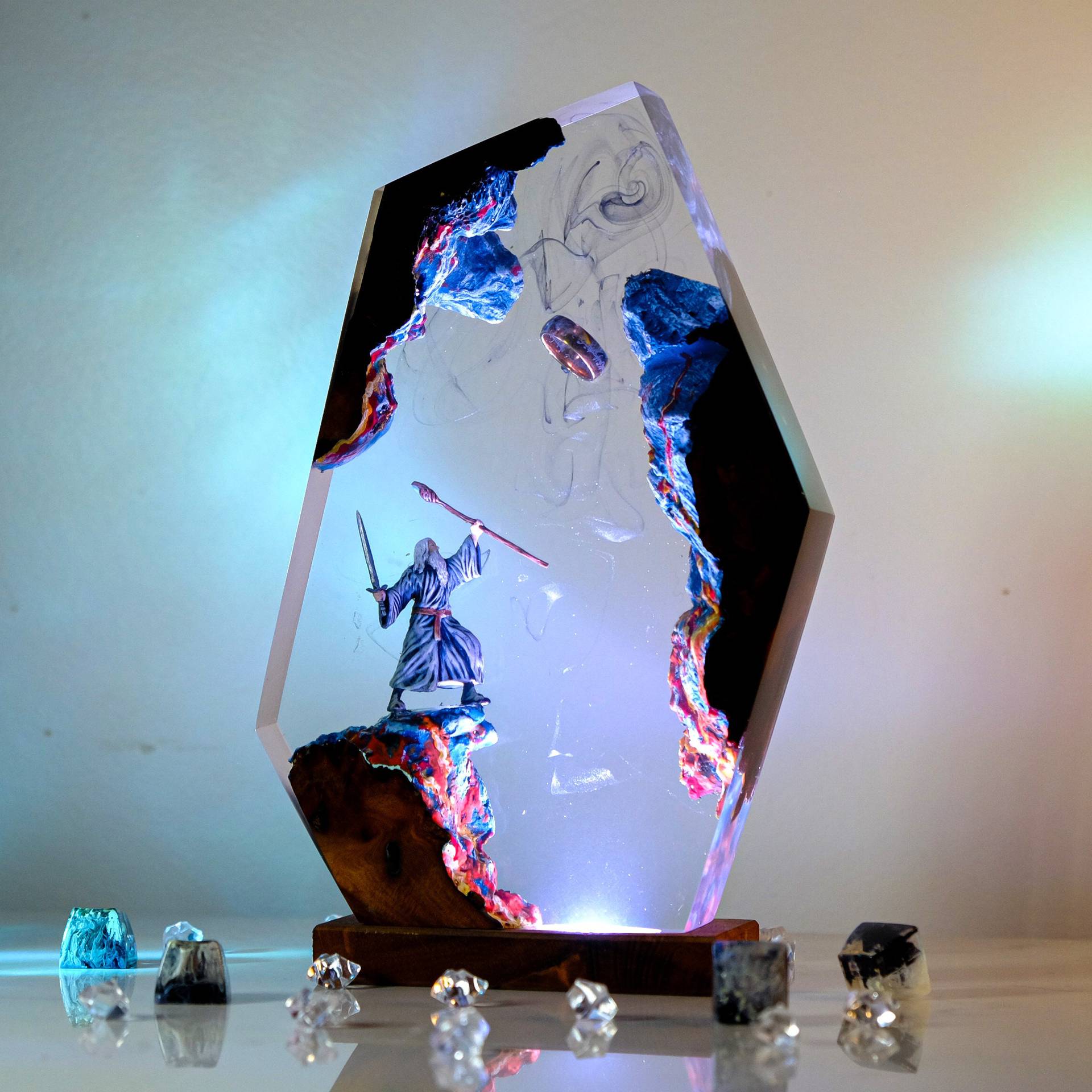 Movie Scence Figure Table Resi - Baby Nursery Night Light ulasan dan harga