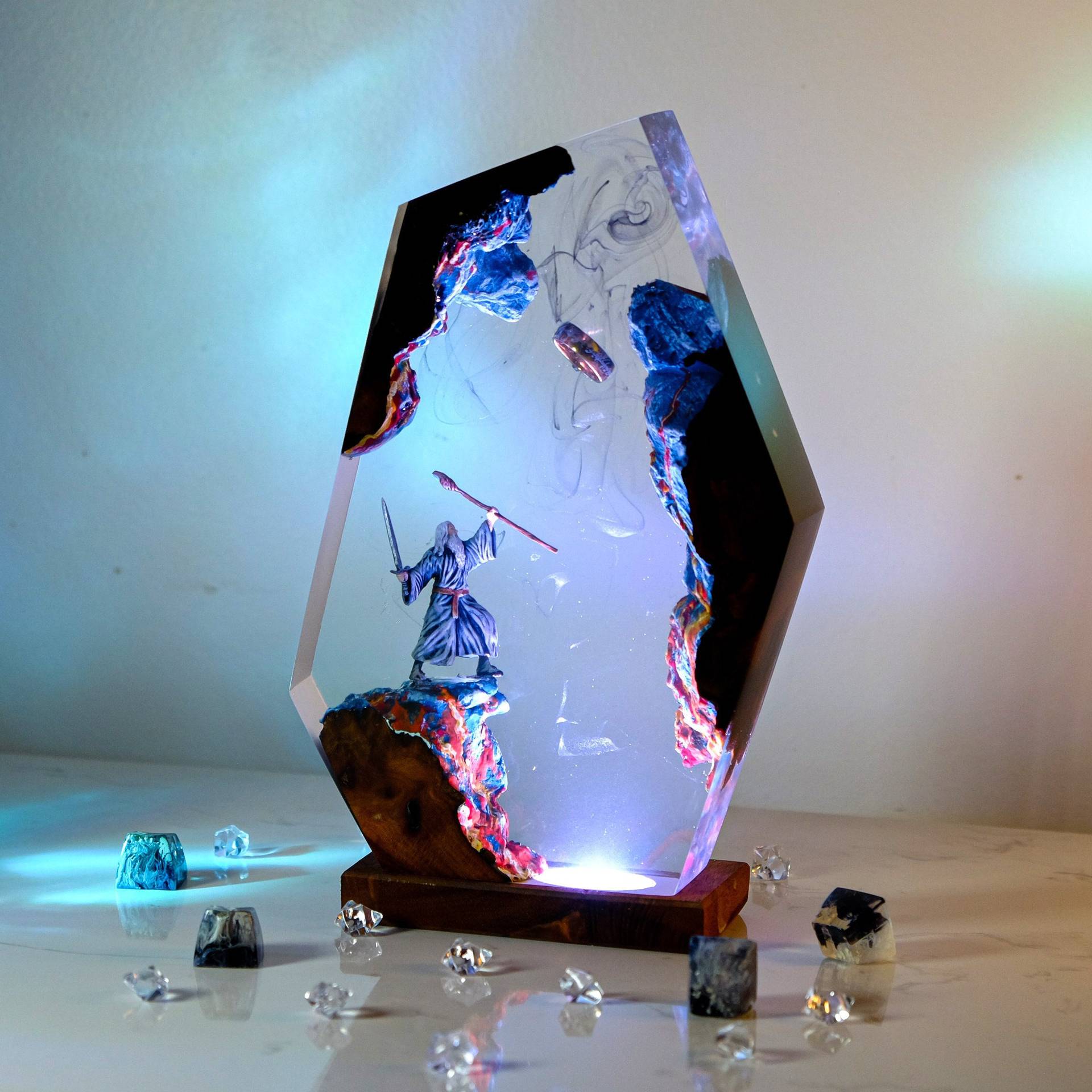Movie Scence Figure Table Resi - Baby Nursery Night Light ulasan dan harga