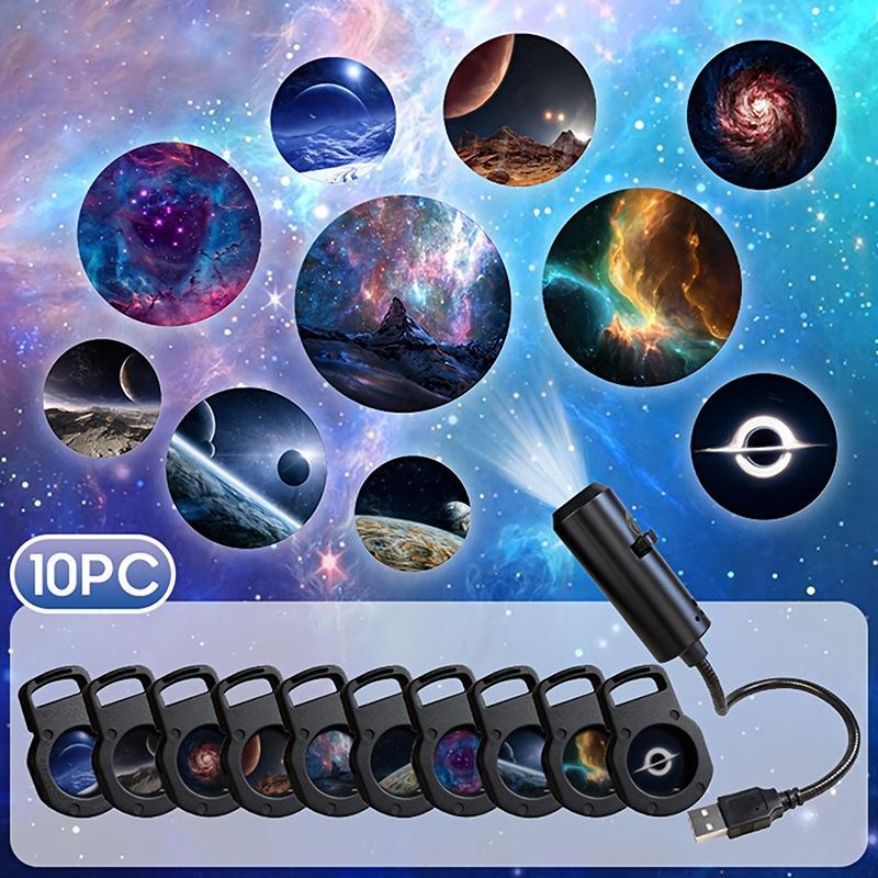 10‑in‑1 Galaxy Star Projector  - Night Light Projector Stars ulasan dan harga