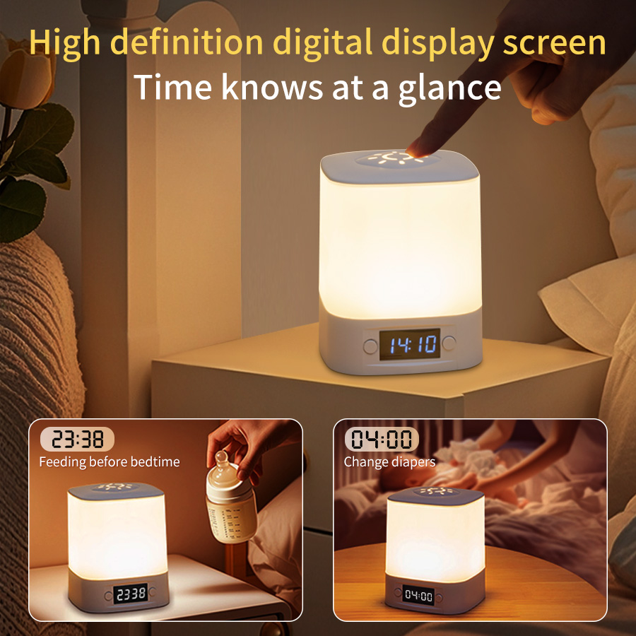 LED Table Lamp USB Rechargeabl - Baby Nursery Night Light ulasan dan harga