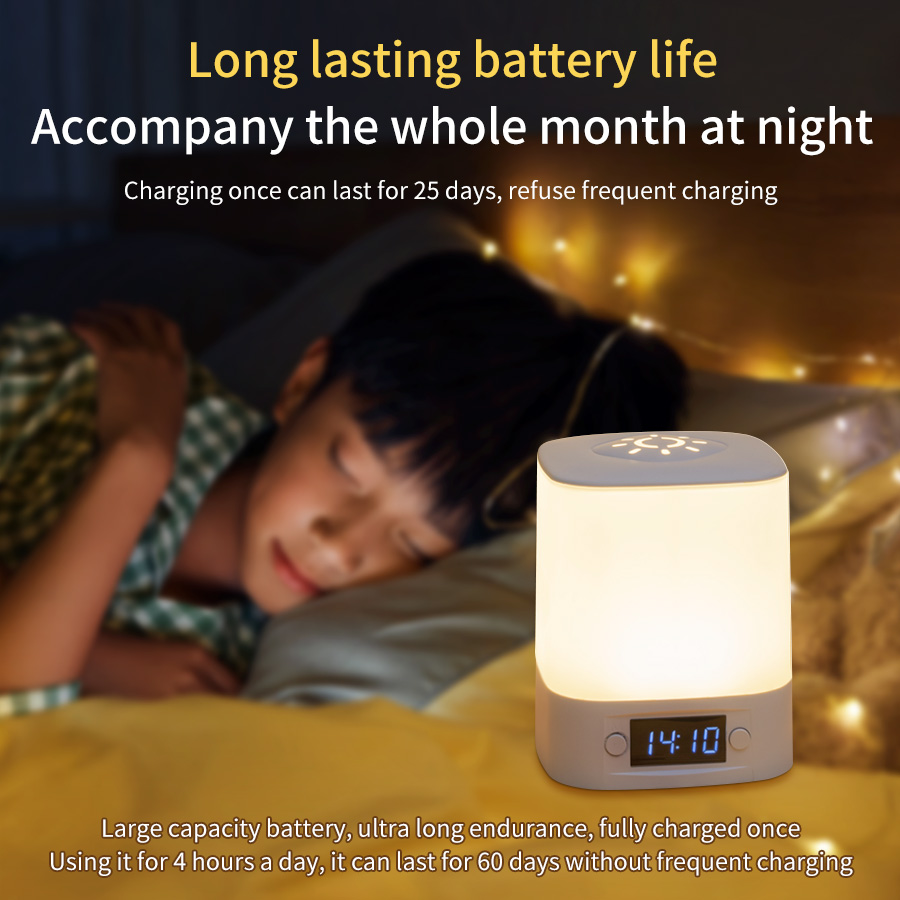 LED Table Lamp USB Rechargeabl - Baby Nursery Night Light ulasan dan harga