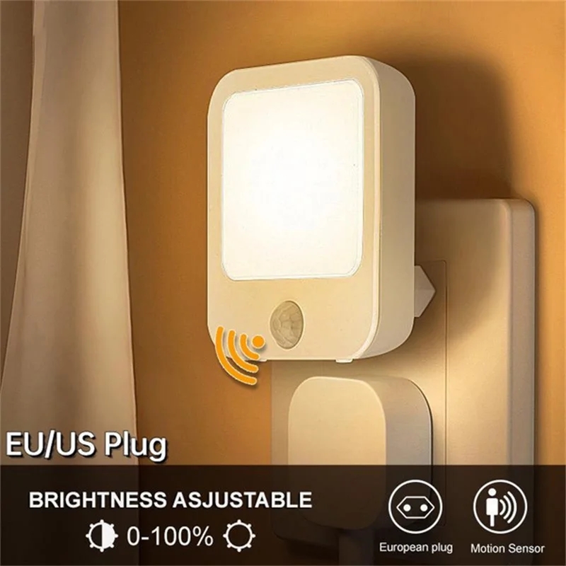 Motion Sensor LED Night Lights - Baby Nursery Night Light ulasan dan harga