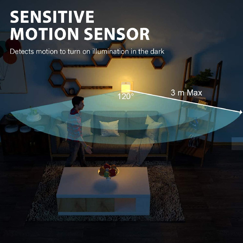 Motion Sensor LED Night Lights - Baby Nursery Night Light ulasan dan harga