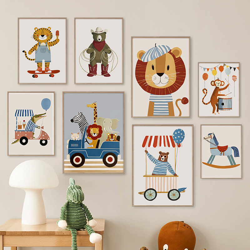 Funny Cartoon Animal Car Ballo - Baby Nursery Needs ulasan dan harga