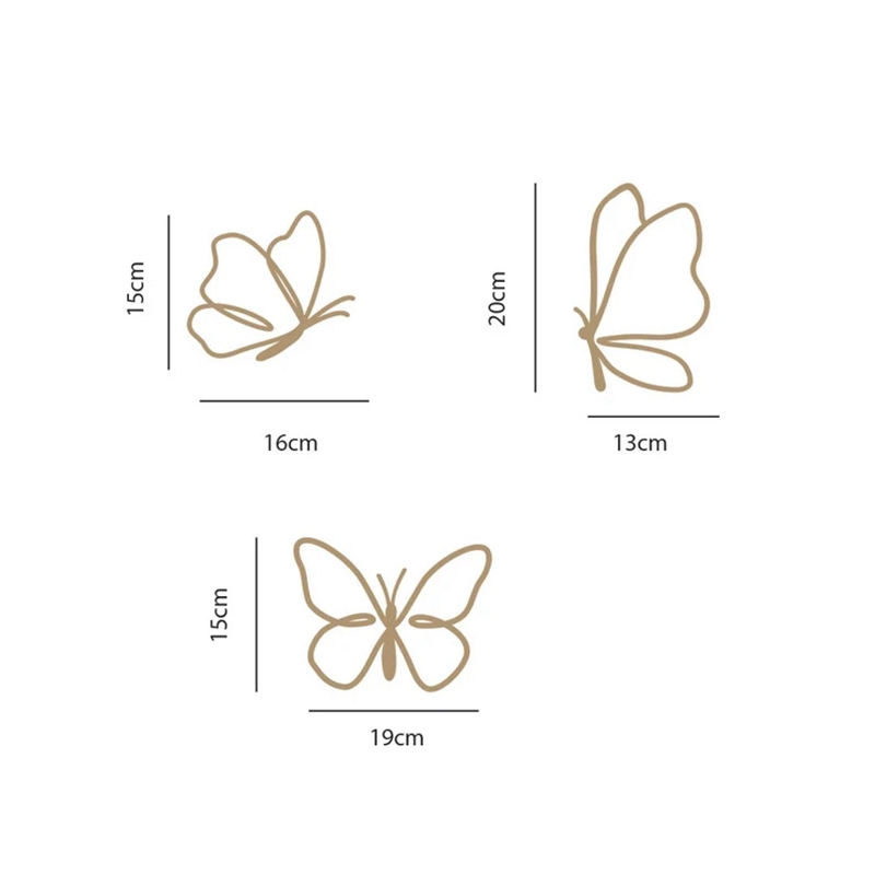 Wooden Butterflies Sign, Woode - Baby Nursery Needs ulasan dan harga