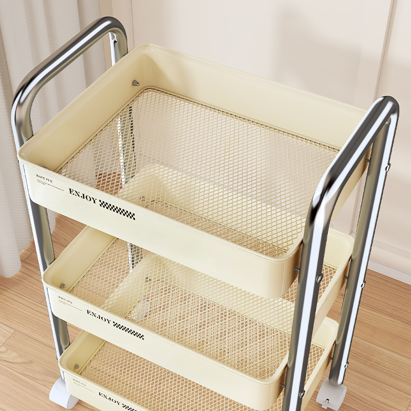 Multifunctional Rolling Cart S - Baby Nursery Bookcase ulasan dan harga