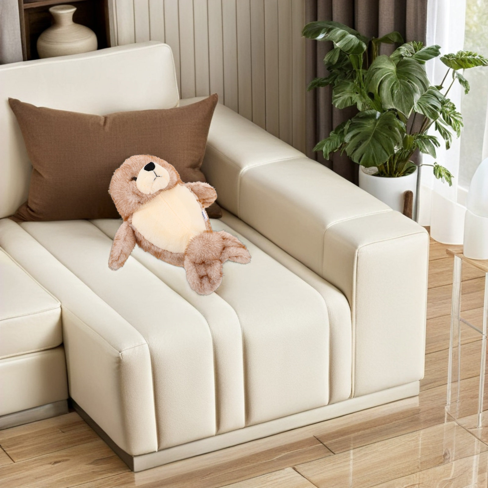 Seal Stuffed Animal Soft Cuddl - Baby Nursery Girl ulasan dan harga