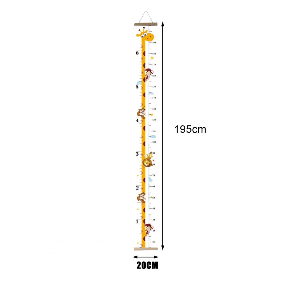 Animal Print Height Ruler for  - Growth Chart Ruler ulasan dan harga