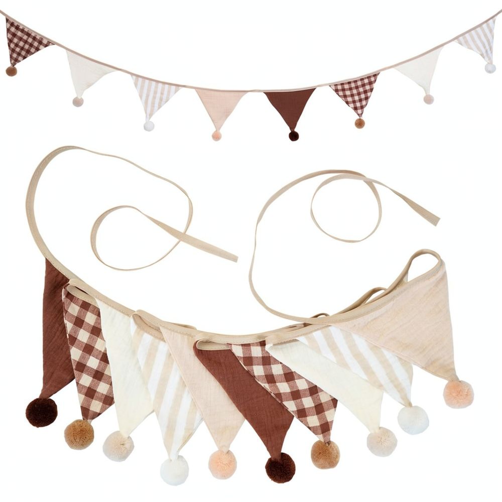 Bohemian Cotton Crepe Fabric F - Baby Nursery Bunting ulasan dan harga