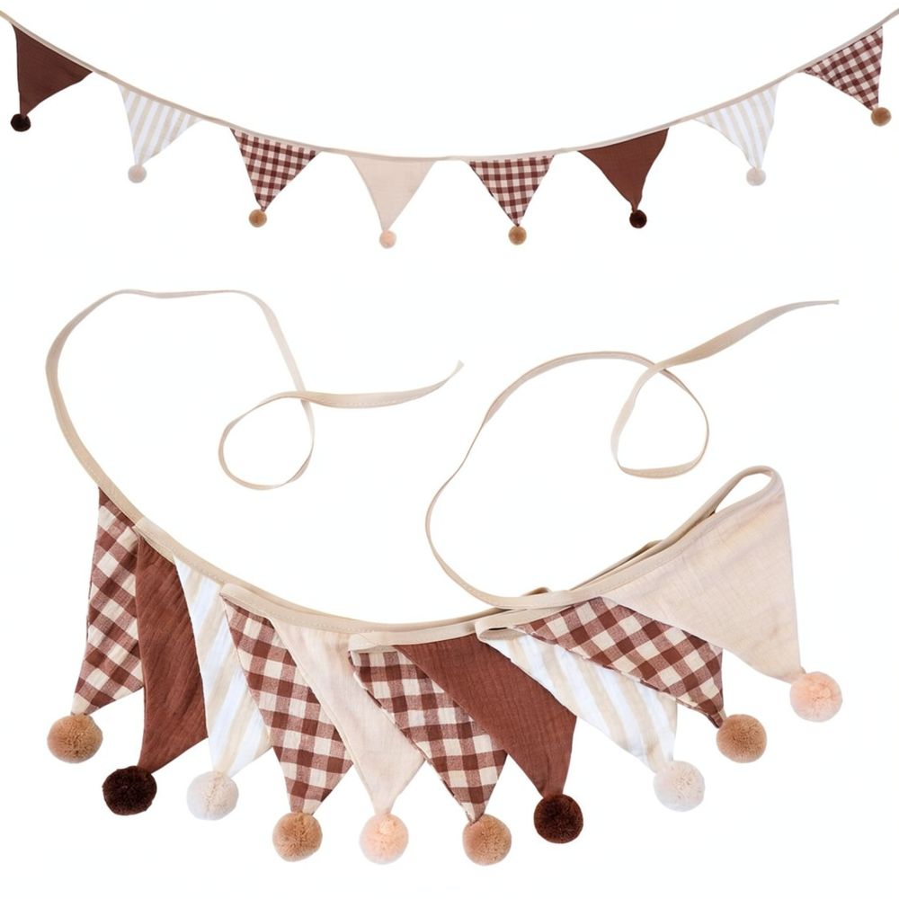 Bohemian Cotton Crepe Fabric F - Baby Nursery Bunting ulasan dan harga