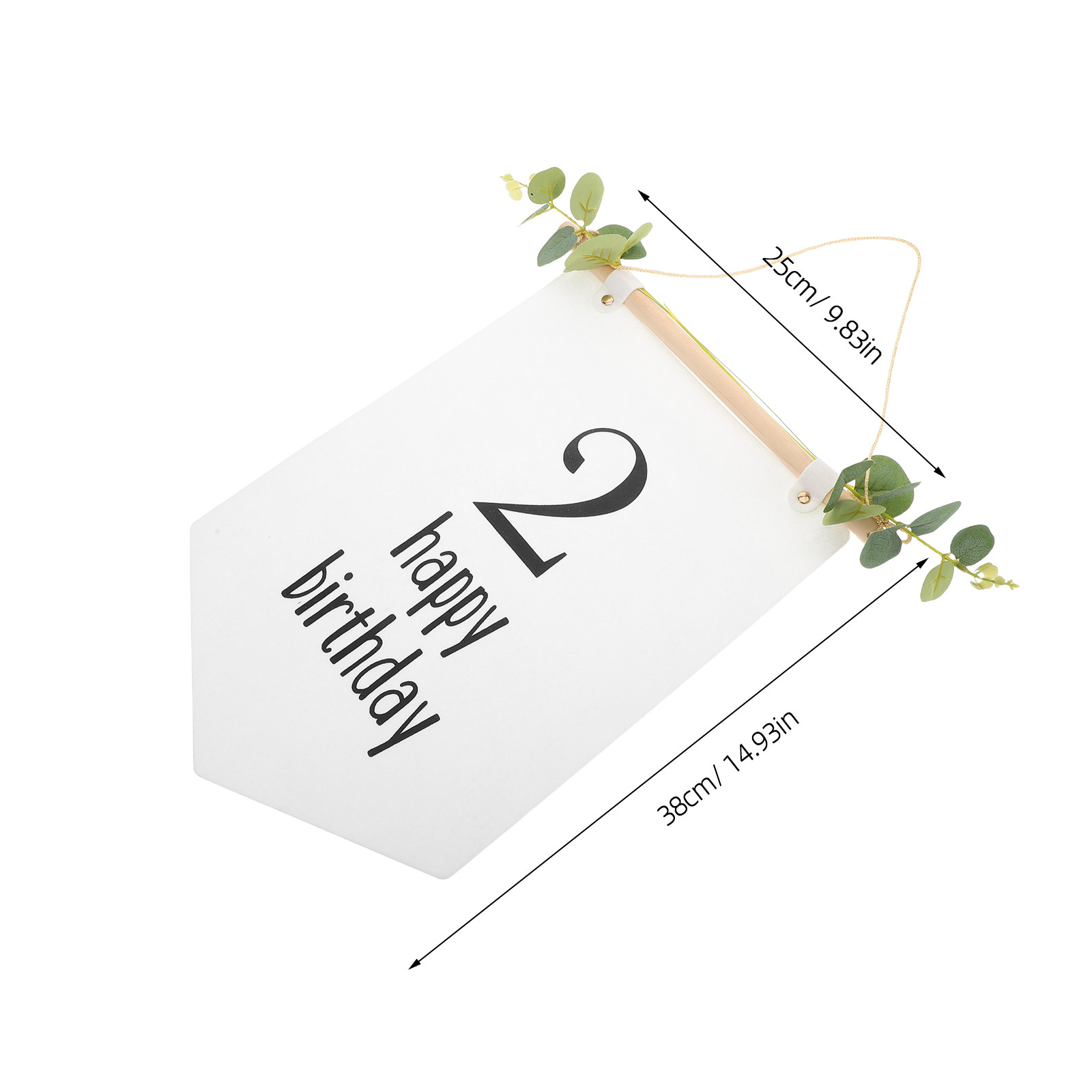Felt Birthday Banner Decoratio - Baby Nursery Bunting ulasan dan harga