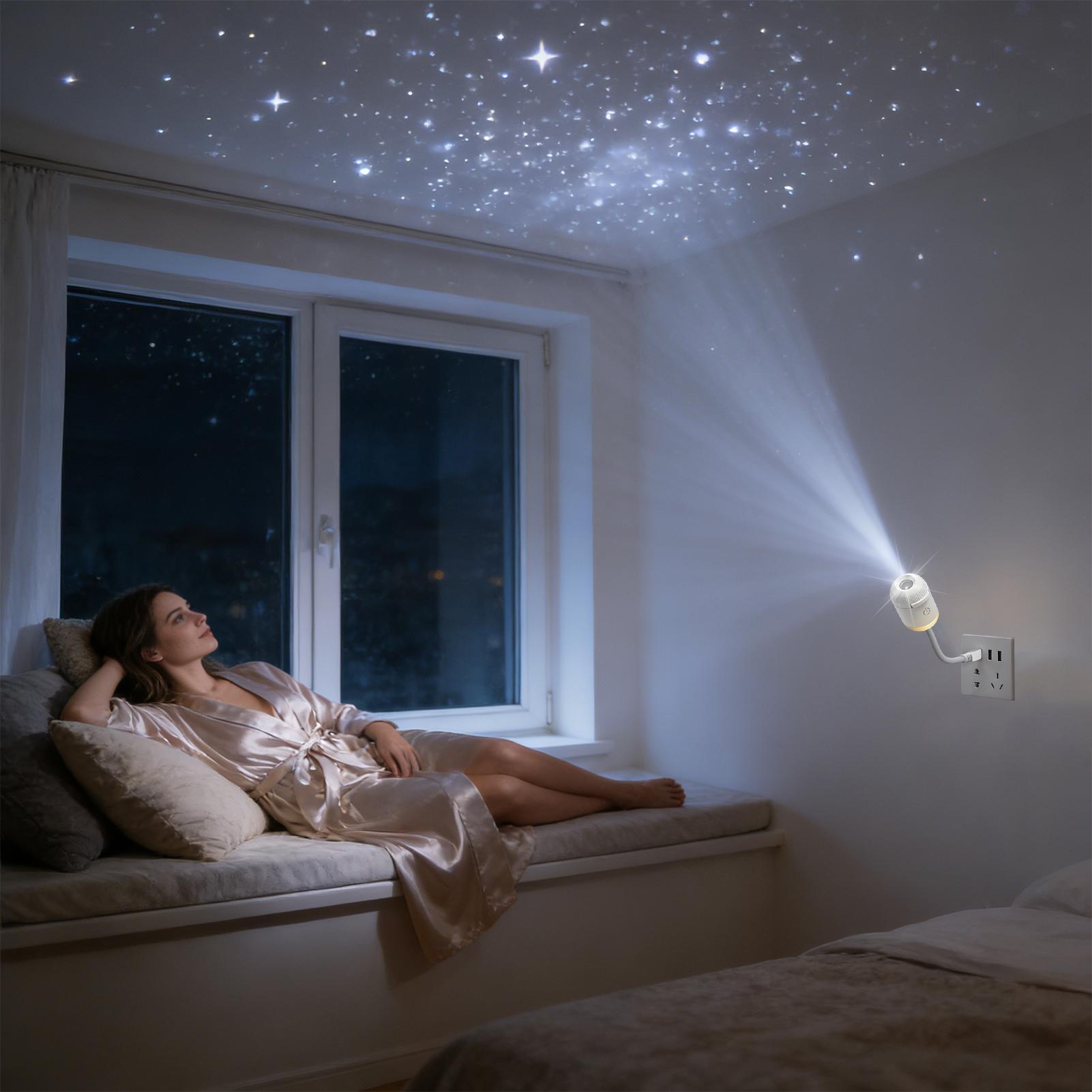 Car Interior Light Roof Star L - Night Light Projector Stars ulasan dan harga